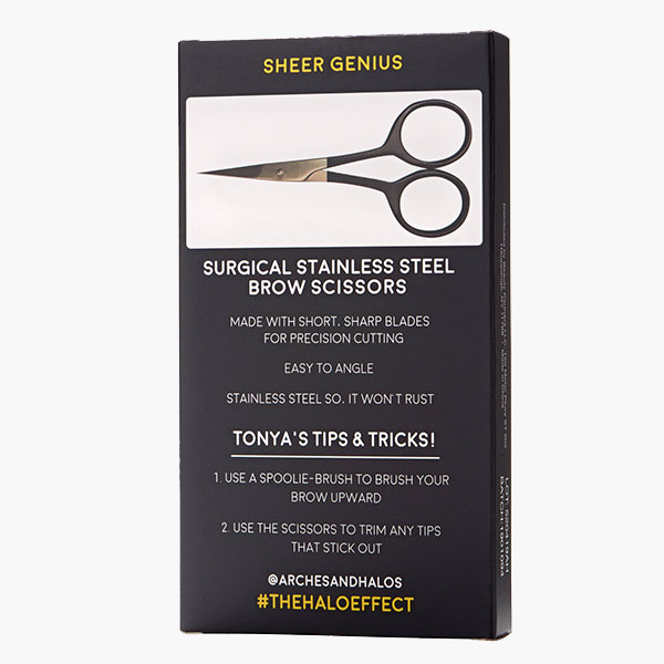 Scissors – Precision Trimming Tool For Eyebrows – Arches & Halos